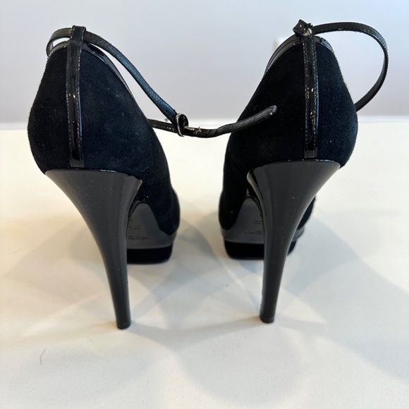 YSL Platform Pump w Ankle strap 38.5 - Picture 3 of 5